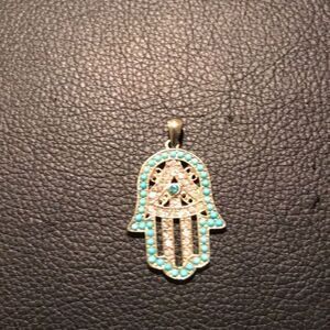 Hand of God necklace pendant